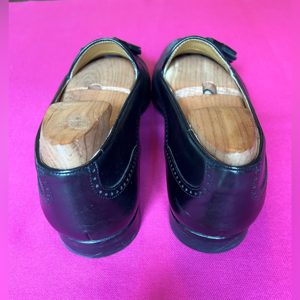 Mezlan Havana Brogue Cap Toe Tassel Loafer - Picture 6 of 7